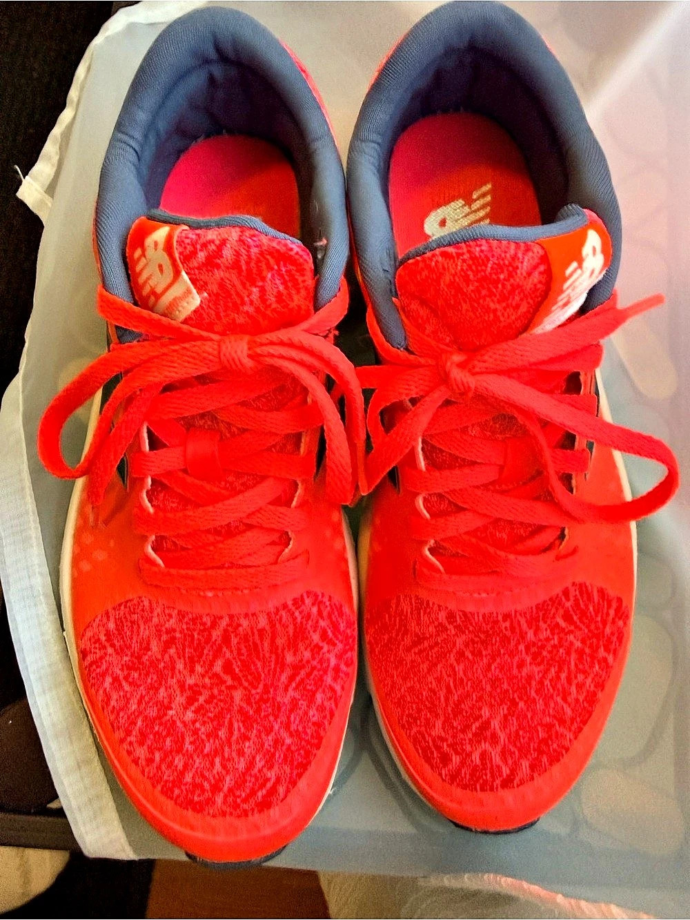 New Balance Fresh Foam Arishi v4 Athletic Shoes US 6.5 Red & Gray